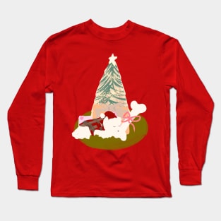 Christmas Maltipoo Long Sleeve T-Shirt